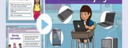 How can I teach my child about online safety in an engaging way?